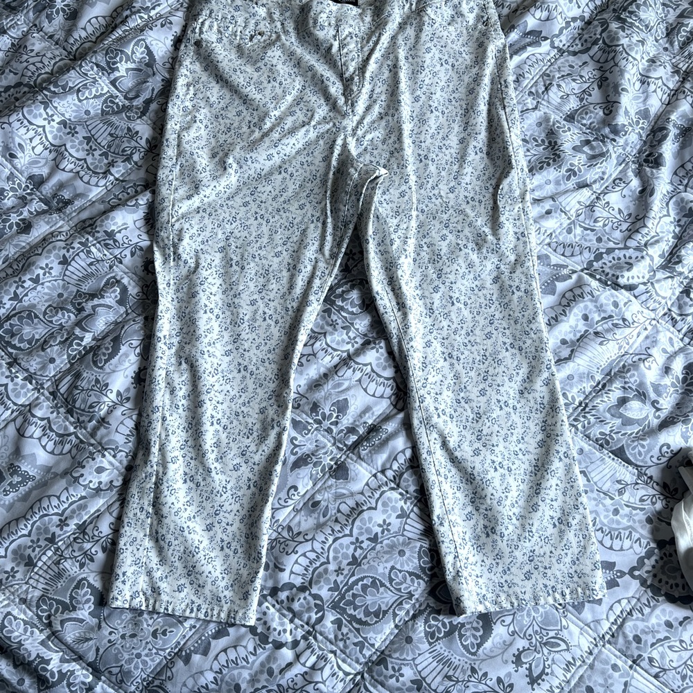 Floral Print Pants